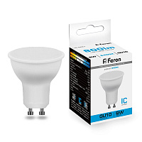 Лампа светодиодная Feron LB-560 MR16 GU10 9W 175-265V 6400K 25844 Лампа светодиодная Feron LB-560 MR16 GU10 9W 175-265V 6400K 25844