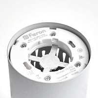 Светильник потолочный Feron HL350 12W, 230V, GX53 и подсветка 1W, 4000K, белый 41453 Светильник потолочный Feron HL350 12W, 230V, GX53 и подсветка 1W, 4000K, белый 41453