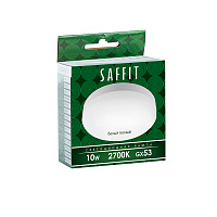 Лампа светодиодная SAFFIT SBGX5310 GX53 10W 230V 2700K 55227 Лампа светодиодная SAFFIT SBGX5310 GX53 10W 230V 2700K 55227