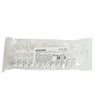 Колодка клеммная винтовая STEKKER, линейка 12 штук, полипропилен, LD226-10A DIY 39893 Колодка клеммная винтовая STEKKER, линейка 12 штук, полипропилен, LD226-10A DIY 39893
