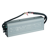 Трансформатор электронный для светодиодной ленты 300W 24V IP67 (драйвер), LB007 FERON
