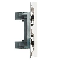 Заглушка (механизм), серия Эмили, белый фарфор, soft touch, RST00-5116-01 49883