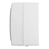 Розетка 2-местная с крышкой с/з STEKKER PST16-22-54, пластик АВS, 250В, 16А, IP54,  белый/серый 49730