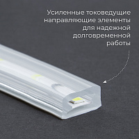Cветодиодная LED лента Feron LS704, 60SMD(2835)/м 4.4Вт/м  100м 220V IP65. желтый Cветодиодная LED лента Feron LS704, 60SMD(2835)/м 4.4Вт/м  100м 220V IP65. желтый