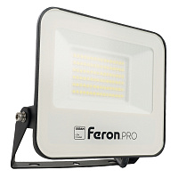 Светодиодный прожектор Feron.PRO LL-1000 IP65 50W 6400K черный  41540 Светодиодный прожектор Feron.PRO LL-1000 IP65 50W 6400K черный  41540