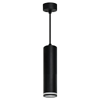 Светильник потолочный Feron ML1708 Barrel LUNA на подвесе  MR16 35W 230V, черный 55*280 48084 Светильник потолочный Feron ML1708 Barrel LUNA на подвесе  MR16 35W 230V, черный 55*280 48084