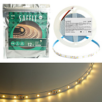 Лента светодиодная SST01 SAFFIT 60SMD(2835)/m 6Вт/м 12V 5000*8*1.22мм 3000K, IP20 Артикул 55237 Лента светодиодная SST01 SAFFIT 60SMD(2835)/m 6Вт/м 12V 5000*8*1.22мм 3000K, IP20 Артикул 55237