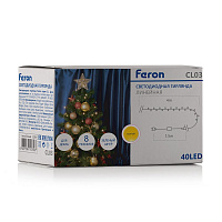 Светодиодная гирлянда Feron CL03 линейная 230V желтый c питанием от сети,контроллером, зеленый шнур Светодиодная гирлянда Feron CL03 линейная 230V желтый c питанием от сети,контроллером, зеленый шнур