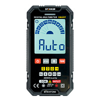 MTM HT125B Мультиметр цифровой, 4000 отсчетов, 2 батареи тип ААА 1,5В, автоматический, черный  MTM HT125B Мультиметр цифровой, 4000 отсчетов, 2 батареи тип ААА 1,5В, автоматический, черный