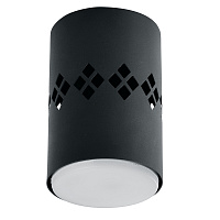 Светильник потолочный Feron HL351 12W, 230V, GX53 и подсветка 1W, 4000K, черный 41456 Светильник потолочный Feron HL351 12W, 230V, GX53 и подсветка 1W, 4000K, черный 41456