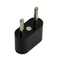 Переходник сетевой STEKKER ADP6-03-20 Tefal б/з 250V, 6A полипропилен, черный 32858 Переходник сетевой STEKKER ADP6-03-20 Tefal б/з 250V, 6A полипропилен, черный 32858