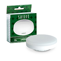 Лампа светодиодная SAFFIT SBGX5308 GX53 8W 230V 6400K 55187 Лампа светодиодная SAFFIT SBGX5308 GX53 8W 230V 6400K 55187