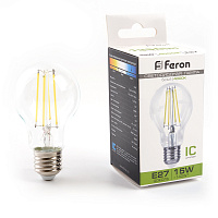 Лампа светодиодная Feron LB-615 Шар E27 15W 175-265V 4000K 38242 Лампа светодиодная Feron LB-615 Шар E27 15W 175-265V 4000K 38242