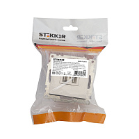 Розетка USB 2-местная (механизм), STEKKER GLS10-7115-03, 250B, 2,1А, серия Катрин, серебро 39588 Розетка USB 2-местная (механизм), STEKKER GLS10-7115-03, 250B, 2,1А, серия Катрин, серебро 39588