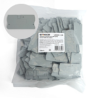 LD560-1-25 Торцевая заглушка для ЗНИ LD552 2,5 мм² (JXB ST 2,5), серый STEKKER 39983 LD560-1-25 Торцевая заглушка для ЗНИ LD552 2,5 мм² (JXB ST 2,5), серый STEKKER 39983