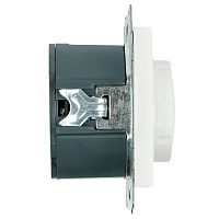 Выключатель диммирующий TRIAC(механизм), STEKKER GLS10-7106-01, 250V, 500W, серия Катрин, белый  39307 Выключатель диммирующий TRIAC(механизм), STEKKER GLS10-7106-01, 250V, 500W, серия Катрин, белый  39307