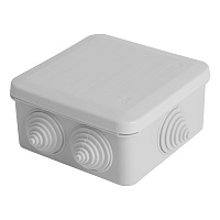 Коробка разветвительная уравнивания потенциалов (КУП) STEKKER EBX20-36-55, 100*100*50мм, 6 вводов, IP55, светло-серая (GE41361) 49001 Коробка разветвительная уравнивания потенциалов (КУП) STEKKER EBX20-36-55, 100*100*50мм, 6 вводов, IP55, светло-серая (GE41361) 49001