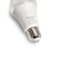 Лампа светодиодная для растений А60 Feron LB-7061 E27 15W 175-265V красно-синий спектр 38276 Лампа светодиодная для растений А60 Feron LB-7061 E27 15W 175-265V красно-синий спектр 38276