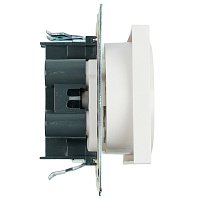 Розетка 2-местная б/з (механизм), STEKKER GLS10-7113-01, 250V, 10А с защитной шторкой, серия Катрин, белый 39573 Розетка 2-местная б/з (механизм), STEKKER GLS10-7113-01, 250V, 10А с защитной шторкой, серия Катрин, белый 39573