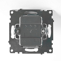 Выключатель 3-клавишный (механизм), STEKKER GLS10-7108-05, 250V, 10А, серия Катрин, черный 49172 Выключатель 3-клавишный (механизм), STEKKER GLS10-7108-05, 250V, 10А, серия Катрин, черный 49172