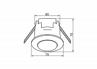 Датчик движения 230V 1200W 6m 360° белый SEN86  Датчик движения 230V 1200W 6m 360° белый SEN86