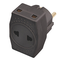 Разветвитель сетевой 3-местный компактный  б/з STEKKER ADP10-16-20, 250V, 10A, черный 39295 Разветвитель сетевой 3-местный компактный  б/з STEKKER ADP10-16-20, 250V, 10A, черный 39295