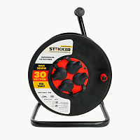 Удлинитель на катушке Stekker STD03-44-30 Standart 4-местный с/з ПВС 3*1,5, оранжевый, 16А, IP44, 30м (80102) 50172 Удлинитель на катушке Stekker STD03-44-30 Standart 4-местный с/з ПВС 3*1,5, оранжевый, 16А, IP44, 30м (80102) 50172