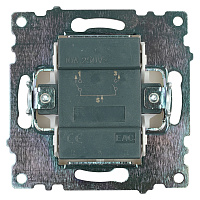 Выключатель 2-клавишный (механизм), STEKKER GLS10-7104-01, 250V, 10А, серия Катрин, белый  39300 Выключатель 2-клавишный (механизм), STEKKER GLS10-7104-01, 250V, 10А, серия Катрин, белый  39300