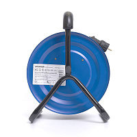Удлинитель на металлической катушке 4-местный с/з Stekker, PRF02-41-50, 50м, 3*2,5, серия Professional, синий 39297 Удлинитель на металлической катушке 4-местный с/з Stekker, PRF02-41-50, 50м, 3*2,5, серия Professional, синий 39297