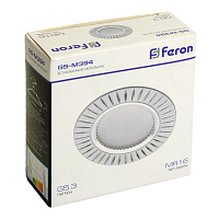 Светильник встраиваемый Feron GS-M394 потолочный MR16 G5.3 белый 28342 Светильник встраиваемый Feron GS-M394 потолочный MR16 G5.3 белый 28342