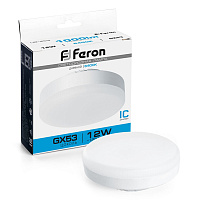 Лампа светодиодная Feron LB-453 GX53 12W 175-265V 6400K 25868 Лампа светодиодная Feron LB-453 GX53 12W 175-265V 6400K 25868