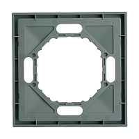 Рамка STEKKER, PFR00-5001-10 1-местная, серия Эмили, платиново-серый, soft touch 49962 Рамка STEKKER, PFR00-5001-10 1-местная, серия Эмили, платиново-серый, soft touch 49962