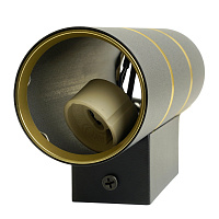 Светильник  настенный Feron ML1860 ZEN MR16 35W, 230V, 2*GU10, черный, золото IP20 48649 Светильник  настенный Feron ML1860 ZEN MR16 35W, 230V, 2*GU10, черный, золото IP20 48649