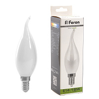 Лампа светодиодная Feron LB-718 Свеча на ветру E14 15W 230V 4000K 38262 Лампа светодиодная Feron LB-718 Свеча на ветру E14 15W 230V 4000K 38262