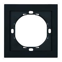 Рамка 1-местная, STEKKER, серия Мия, PFR00-3001-05, черный бархат 50461