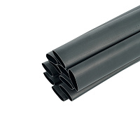 Термоусадочная трубка клеевая STEKKER HSTG-2548-100BK, длина 100 см., коэф. усадки 3:1 39757