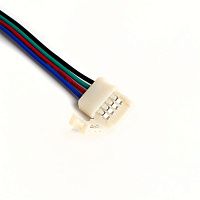 Соединительный провод для светодиодных лент RGB/10 мм, LD111 Артикул 23398 Соединительный провод для светодиодных лент RGB/10 мм, LD111 Артикул 23398