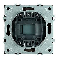 Заглушка (механизм), серия Эмили, черный уголь, soft touch, RST00-5116-05 49857