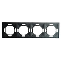 Рамка STEKKER, PFR00-5004-05 4-местная, серия Эмили, черный уголь, soft touch 49861 Рамка STEKKER, PFR00-5004-05 4-местная, серия Эмили, черный уголь, soft touch 49861