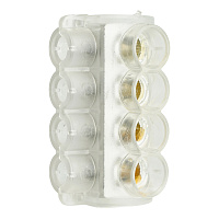 Клемма 4-х контактная STEKKER для подключения сетей уличного освещения KE10.1 (Al10-35/Cu1,5-25), LD610-4 50213