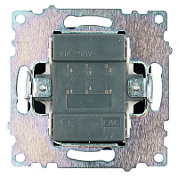 Переключатель 2-клавишный (механизм), STEKKER GLS10-7107-05, 250V, 10А, серия Катрин, черный 49167 Переключатель 2-клавишный (механизм), STEKKER GLS10-7107-05, 250V, 10А, серия Катрин, черный 49167