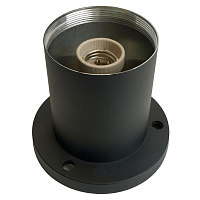 Светильник садово-парковый Feron DH1303, столб,  E27 230V, черный 51332